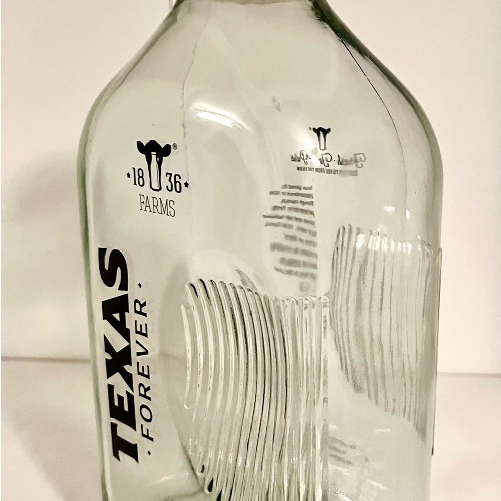 Texas Forever Glass Bottle